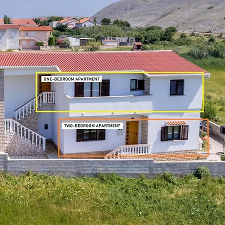شقة Anica - Island Pag Vlašići